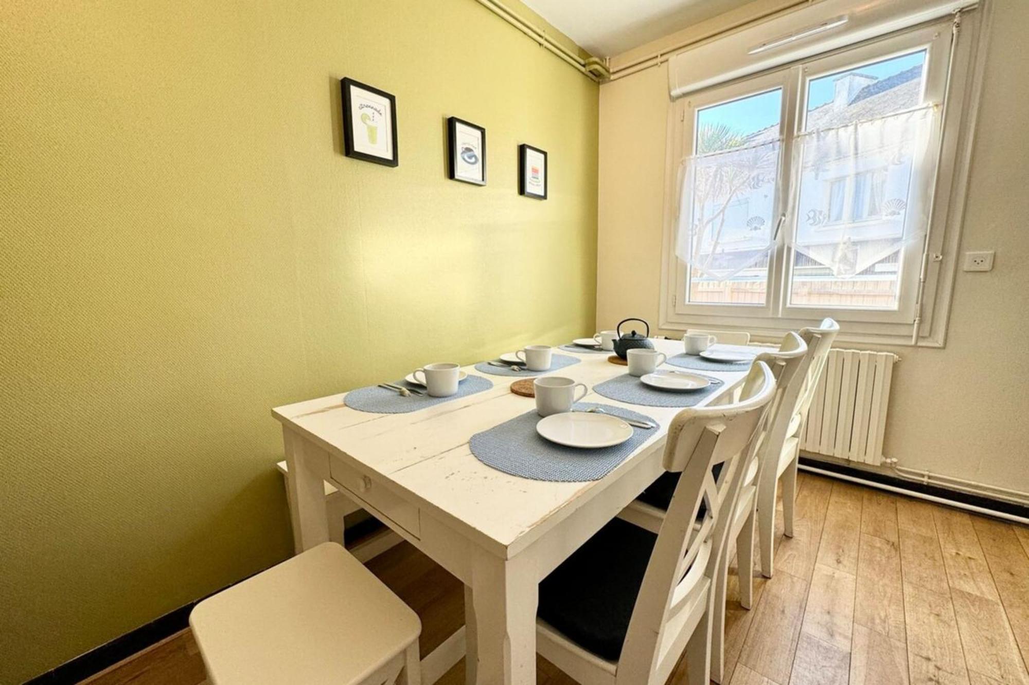 Maison De Pecheur Cocooning 150M Du Port Ploemeur Exteriör bild